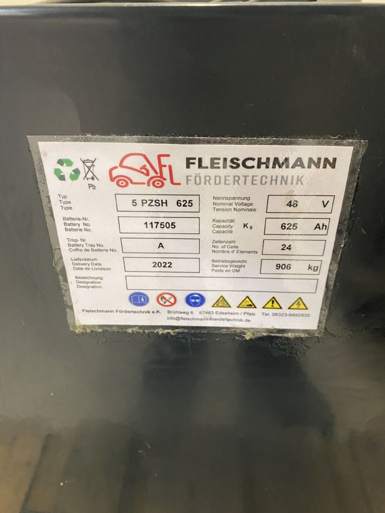 *Sonstige-48V Batterie 625 AH Bj.2021-Antriebsbatterie-www.fleischmann-foerdertechnik.de