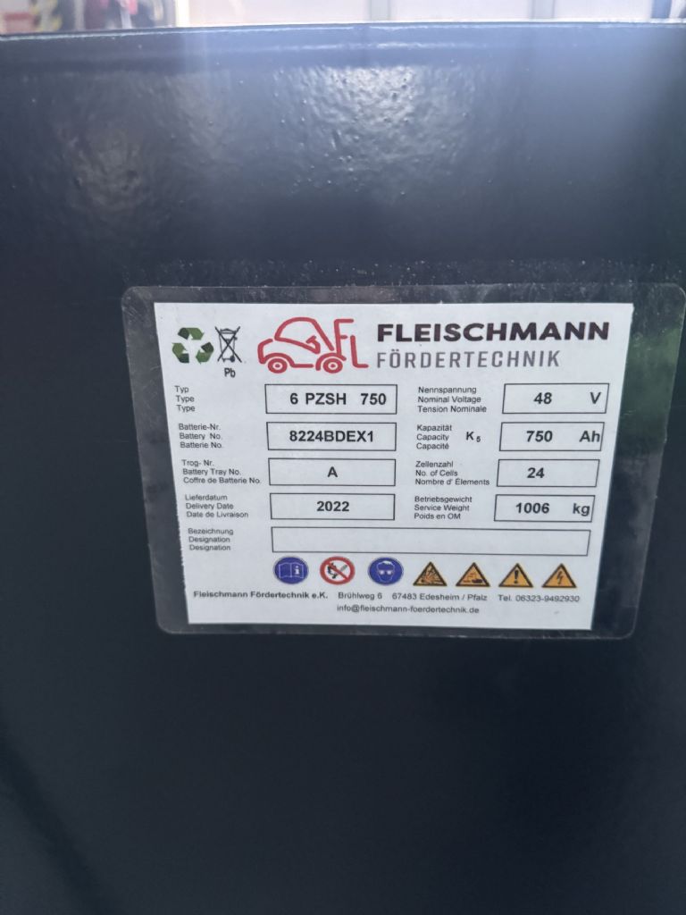 *Sonstige-48V Batterie 750AH Bj.2022-Antriebsbatterie-www.fleischmann-foerdertechnik.de