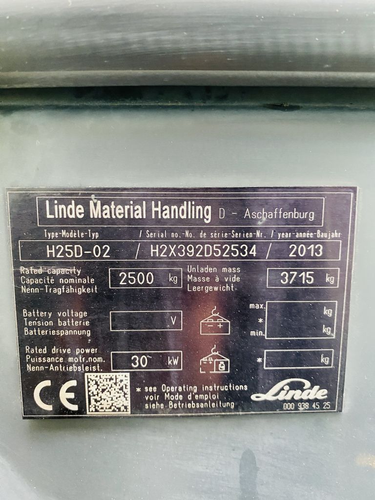 Linde-H 25 D-02 EVO -Dieselstapler-www.fleischmann-foerdertechnik.de