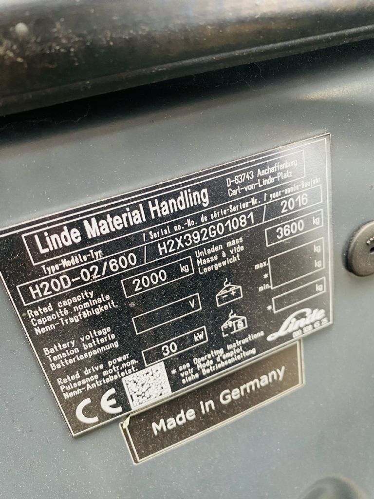 Linde-H 20 D-02/600 EVO Kabine STVO -Dieselstapler-www.fleischmann-foerdertechnik.de