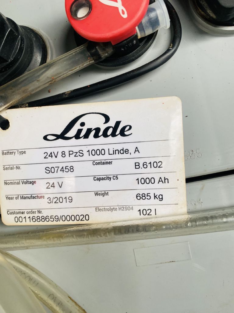 Linde-E 15-01 Triplex DZH Batterie Bj.19-Elektro 3 Rad-Stapler-www.fleischmann-foerdertechnik.de