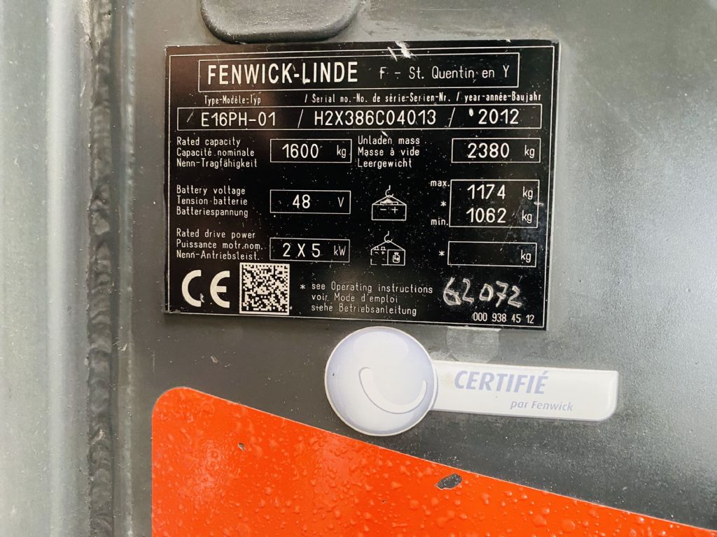 Linde-E 16 PH-01 Batterie Bj.17-Elektro 4 Rad-Stapler-www.fleischmann-foerdertechnik.de
