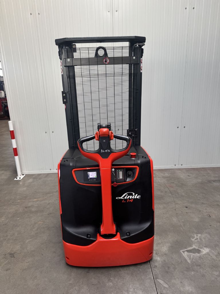 Linde-L 14 Duplex Batterie Bj.20 -Hochhubwagen-www.fleischmann-foerdertechnik.de