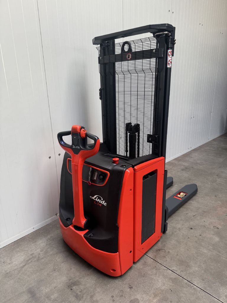Linde-L 14 Duplex Batterie Bj.20 -Hochhubwagen-www.fleischmann-foerdertechnik.de