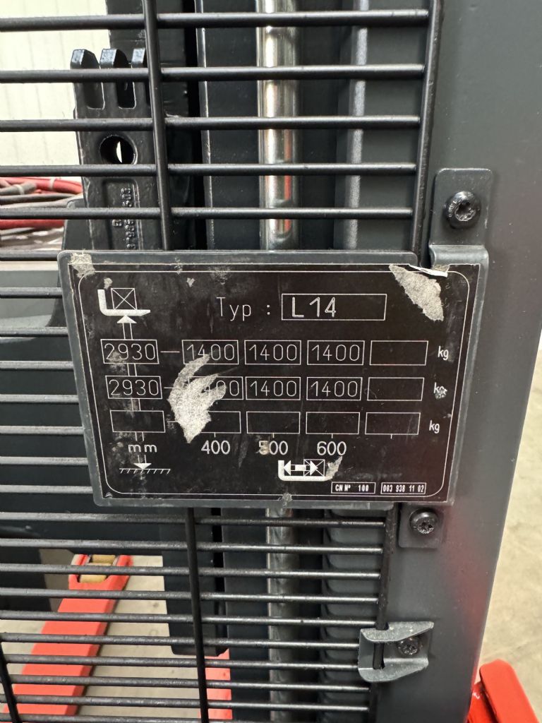 Linde-L 14 Duplex Batterie Bj.20 -Hochhubwagen-www.fleischmann-foerdertechnik.de