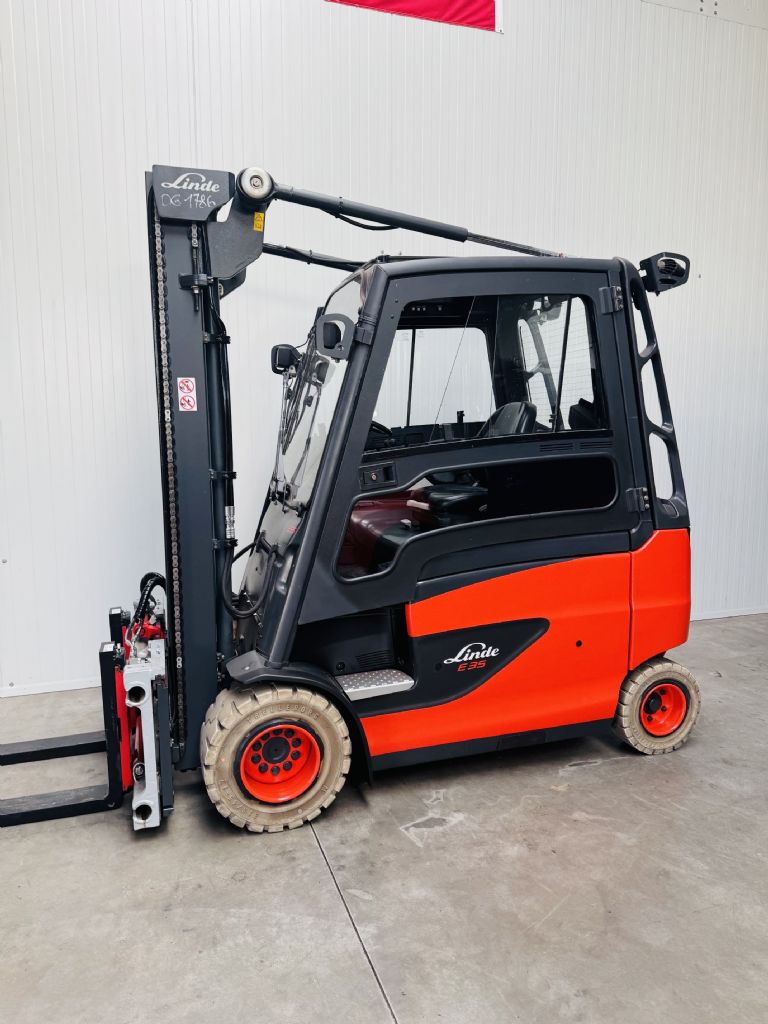 Linde-E 35 HL-01 Kabine Batterie Bj.17 Zinkenverstellgert-Elektro 4 Rad-Stapler-www.fleischmann-foerdertechnik.de