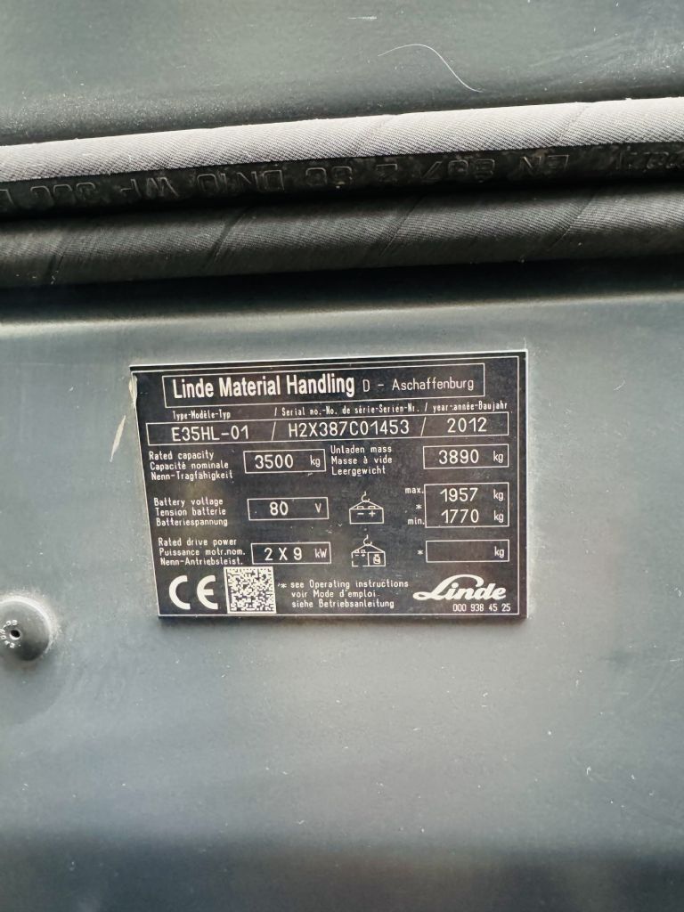 Linde-E 35 HL-01 Kabine Batterie Bj.17 Zinkenverstellgert-Elektro 4 Rad-Stapler-www.fleischmann-foerdertechnik.de