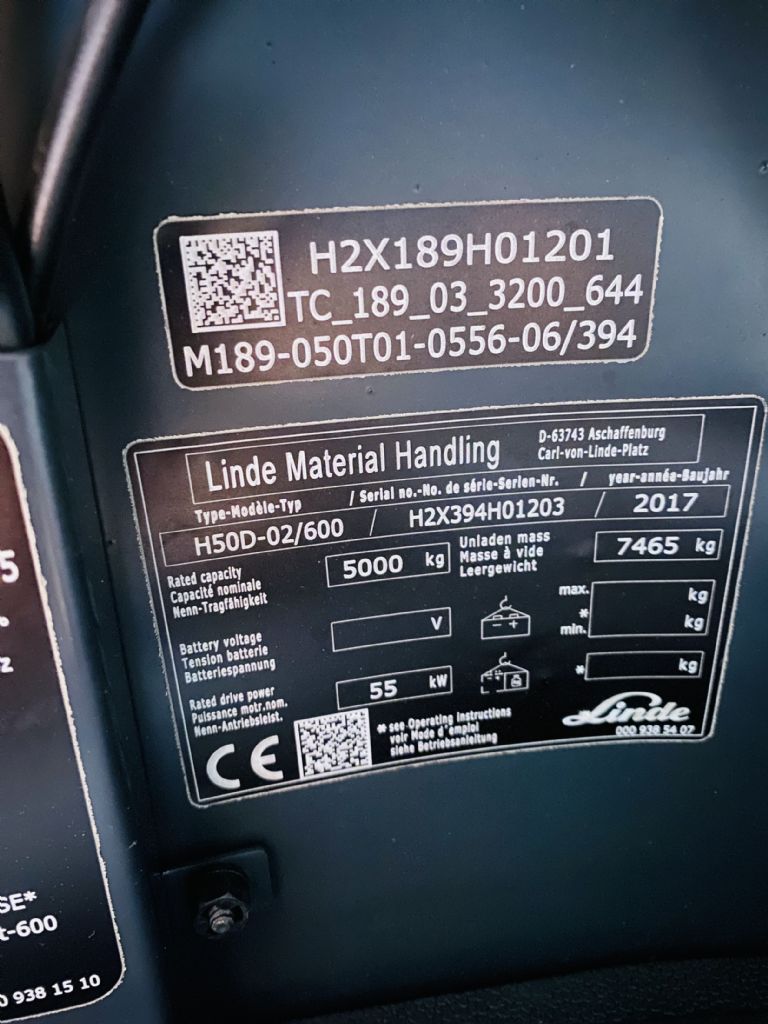Linde-H 50 D-02/600 EVO 3B Triplex Kabine -Dieselstapler-www.fleischmann-foerdertechnik.de