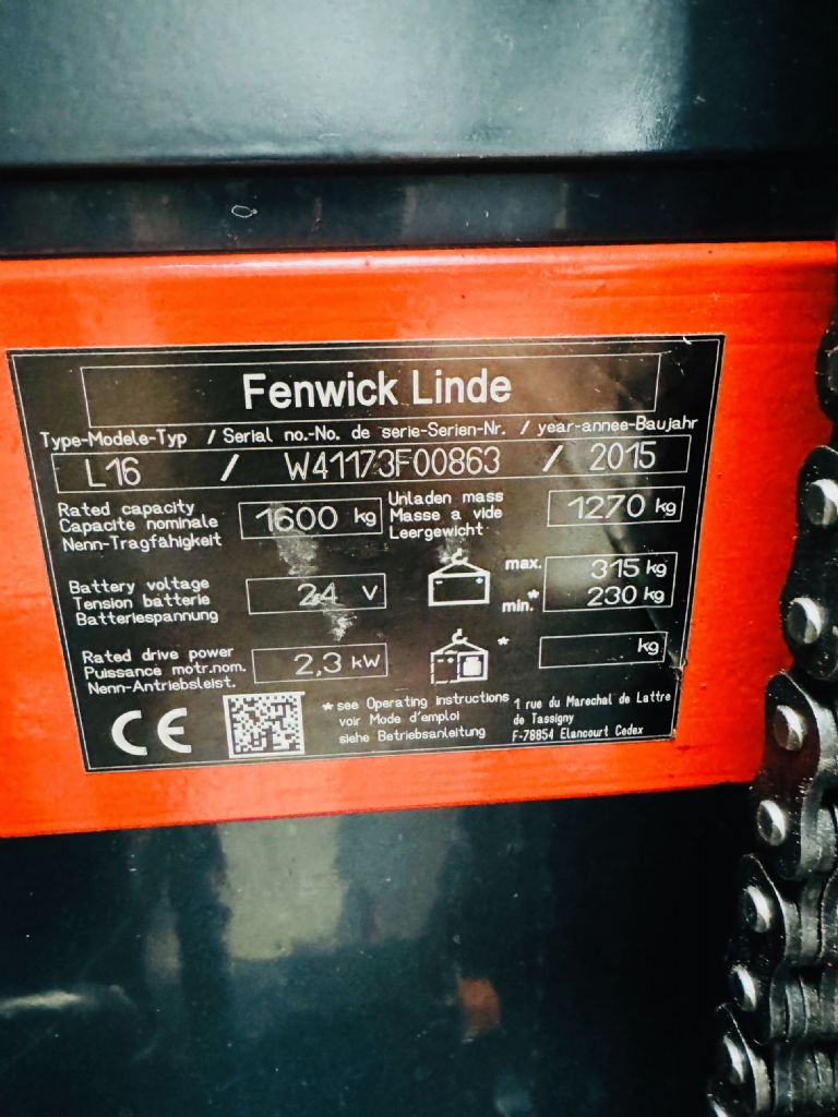 Linde-L 16 Triplex Batterie Bj.20-Hochhubwagen-www.fleischmann-foerdertechnik.de