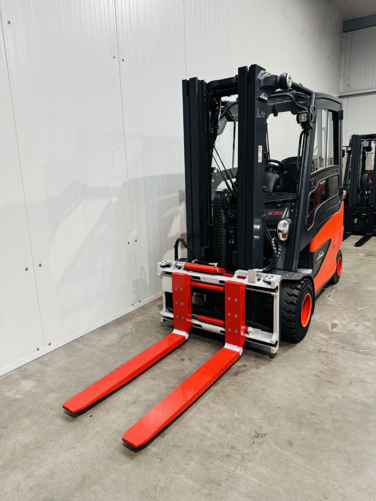 Linde-E 35 HL-01 Kabine Triplex STVO ZVG-Elektro 4 Rad-Stapler-www.fleischmann-foerdertechnik.de
