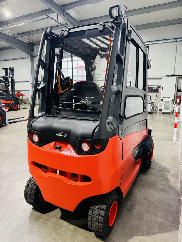Linde-E 35 HL-01 Kabine Triplex STVO ZVG-Elektro 4 Rad-Stapler-www.fleischmann-foerdertechnik.de