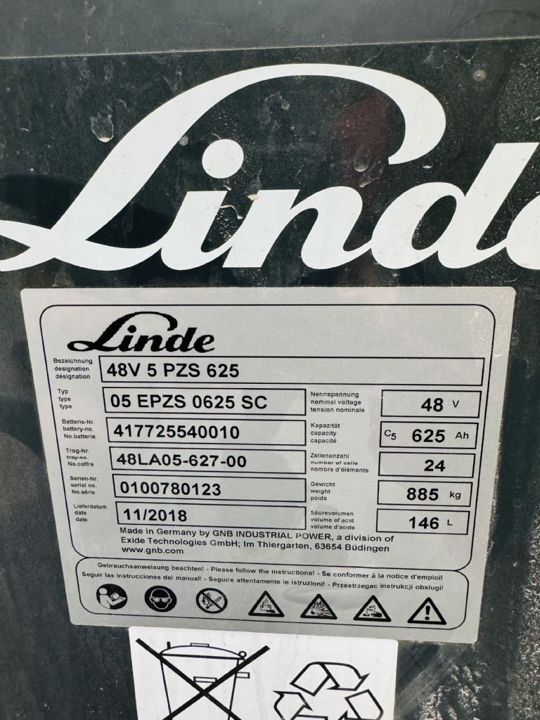 Linde-E 16-02 EVO Triplex -Elektro 3 Rad-Stapler-www.fleischmann-foerdertechnik.de