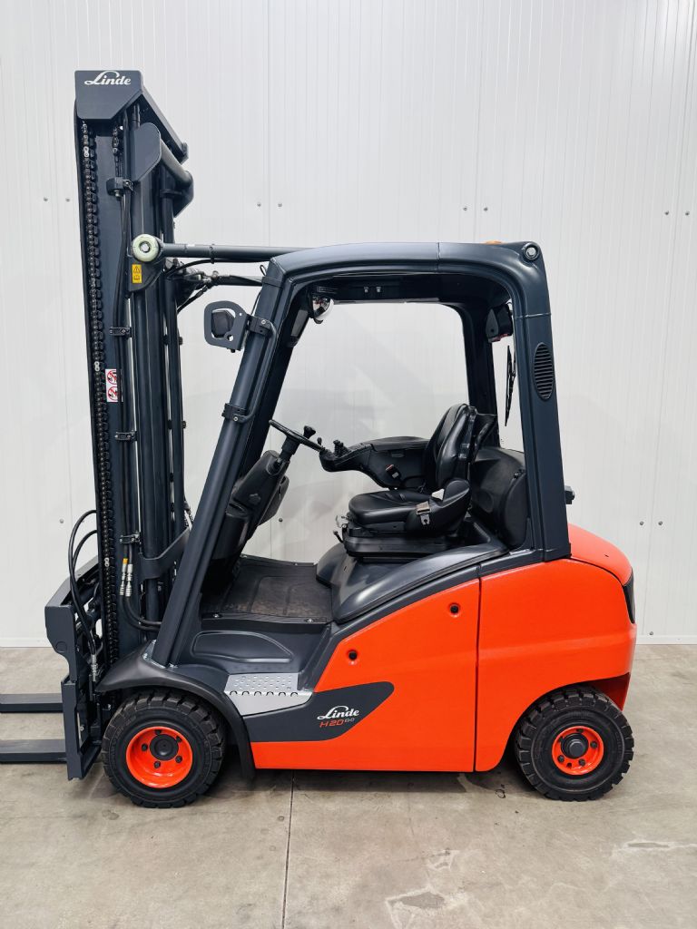 Linde-H 20 D EVO Teilkabine ZVG   -Dieselstapler-www.fleischmann-foerdertechnik.de