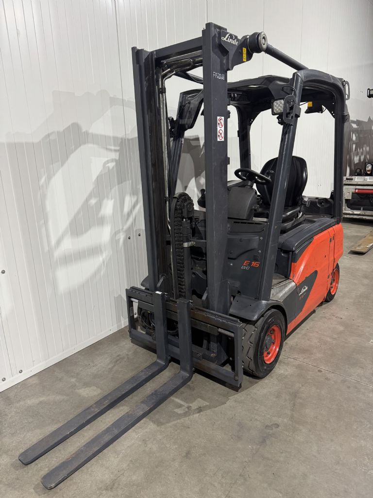 Linde-E 16 P-02 EVO Duplex -Elektro 4 Rad-Stapler-www.fleischmann-foerdertechnik.de