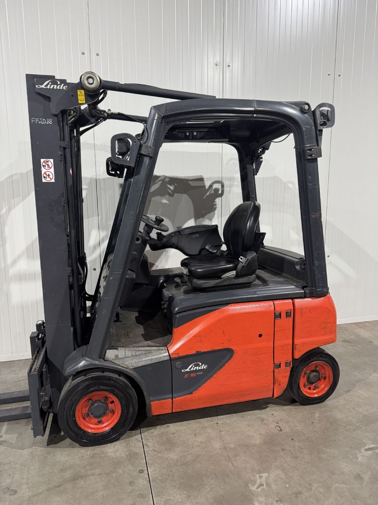 Linde-E 16 P-02 EVO Duplex -Elektro 4 Rad-Stapler-www.fleischmann-foerdertechnik.de