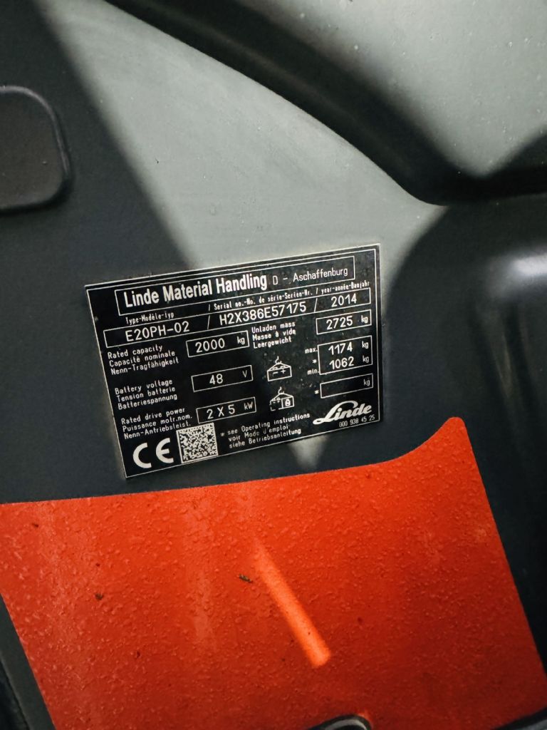 Linde-E 20 PH-02 EVO Triplex -Elektro 4 Rad-Stapler-www.fleischmann-foerdertechnik.de