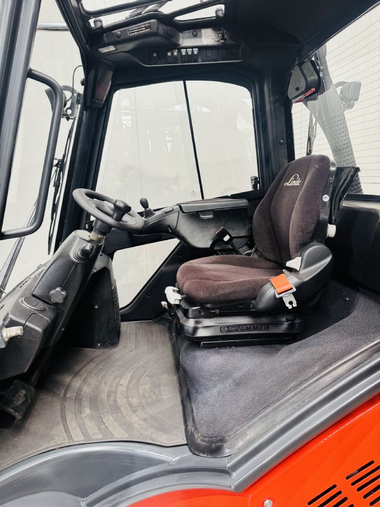Linde-H 50 D-02/600 EVO 3B Kabine Triplex -Dieselstapler-www.fleischmann-foerdertechnik.de