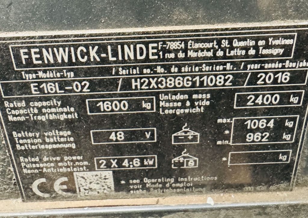 Linde-E 16 L-02 EVO Triplex  -Elektro 3 Rad-Stapler-www.fleischmann-foerdertechnik.de