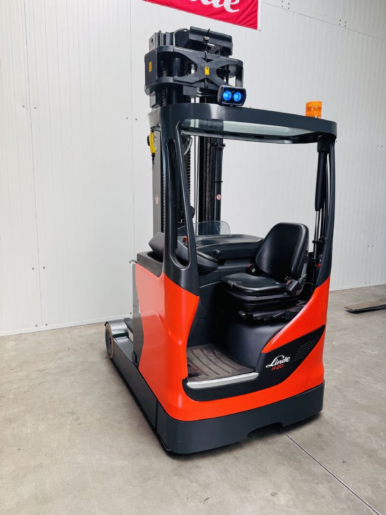 Linde-R 20 -01 Triplex Batterie Bj.20 89%-Schubmaststapler-www.fleischmann-foerdertechnik.de