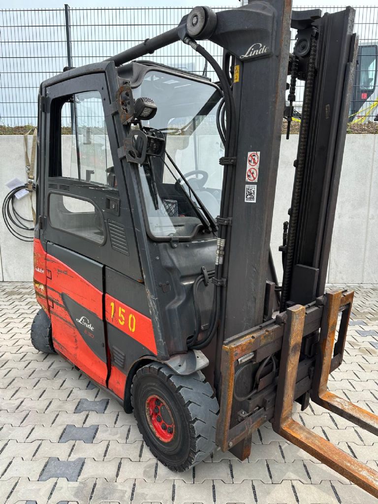 Linde E30H-01/600 Electric 4-wheel forklift www.fm-foerdertechnik.com