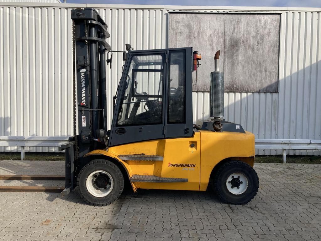 Jungheinrich-DFG 670 / 5309 Std. -Diesel Forklift-www.forkliftcenter-bremen.de