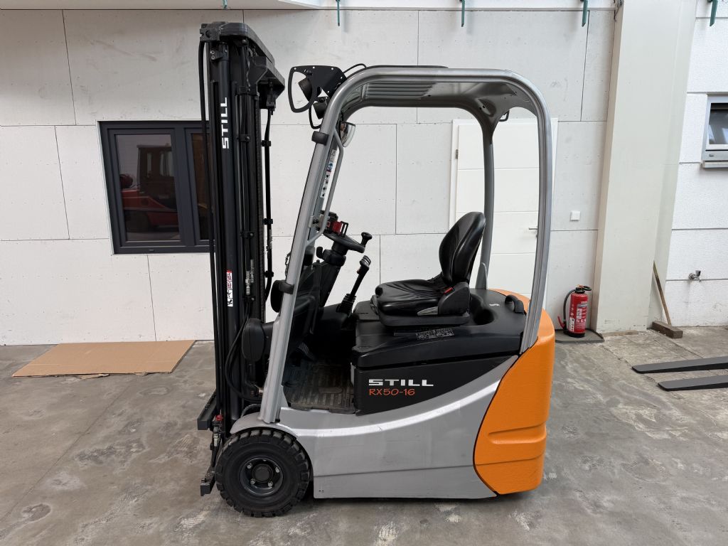 Still-RX 50-16 / ZVG+SS / 1030 Std. -Elektro 3 Rad-Stapler-www.forkliftcenter-bremen.de