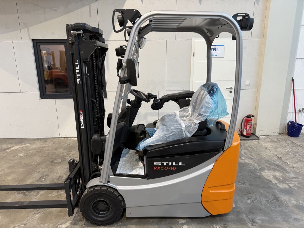 Still-RX 50-16 / 2289 Std. -Elektro 3 Rad-Stapler-www.forkliftcenter-bremen.de