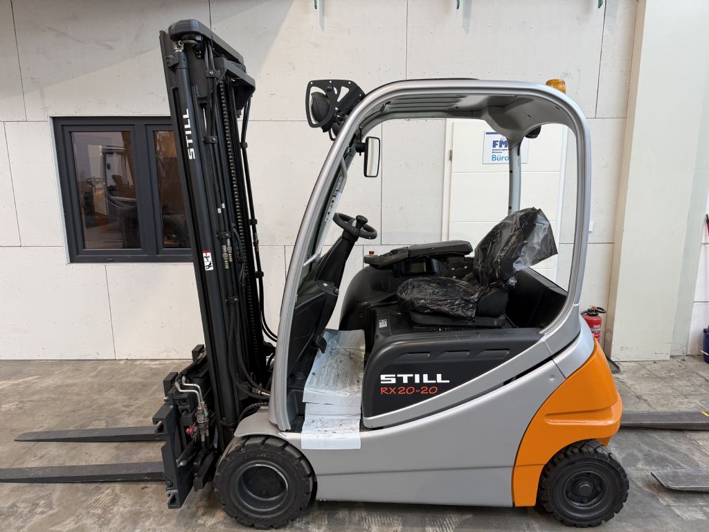 Still-RX 20-20 P / 3887 Std. / Lack NEU-Elektro 4 Rad-Stapler-www.forkliftcenter-bremen.de