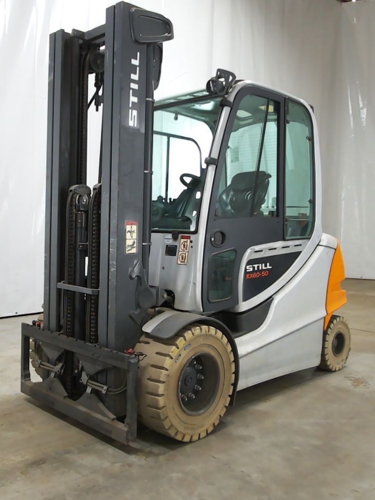 Still-RX 60-50 / ZVG+SS / 1727 Std. -Electric 4-wheel forklift-www.forkliftcenter-bremen.de