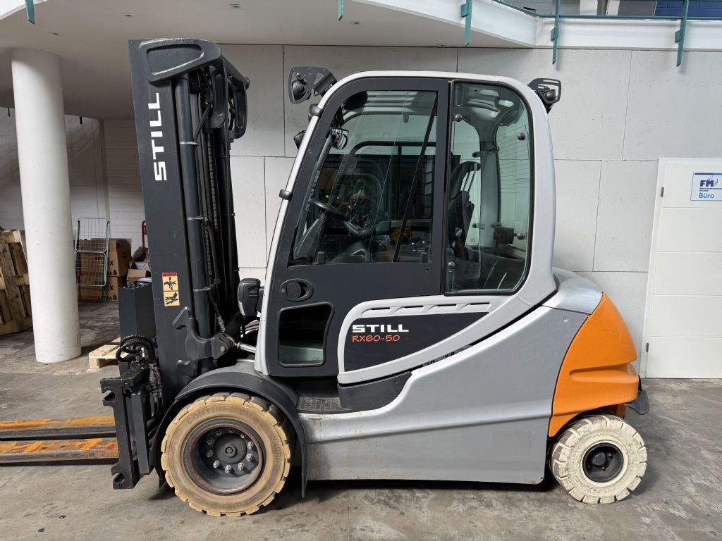 Still-RX 60-50 / ZVG+SS / 2490 Std. -Electric 4-wheel forklift-www.forkliftcenter-bremen.de