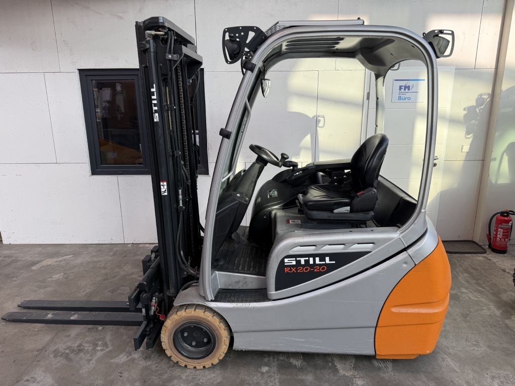 Still-RX 20-20 / 2963 Std. / AKKU NEU-Electric 3-wheel forklift-www.forkliftcenter-bremen.de
