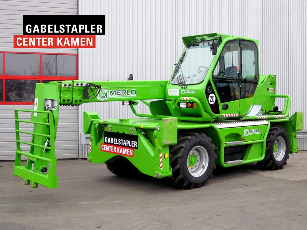 Merlo ROTO 38.16 S Teleskopstapler drehbar www.gabelstapler-center.de