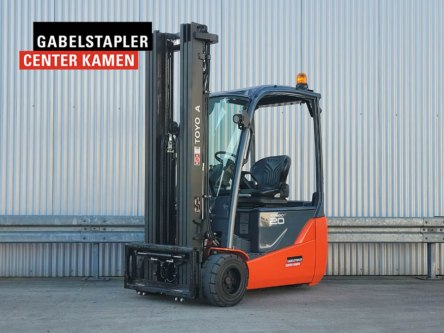 Toyota 8FBE20T Elektro 3 Rad-Stapler www.gabelstapler-center.de