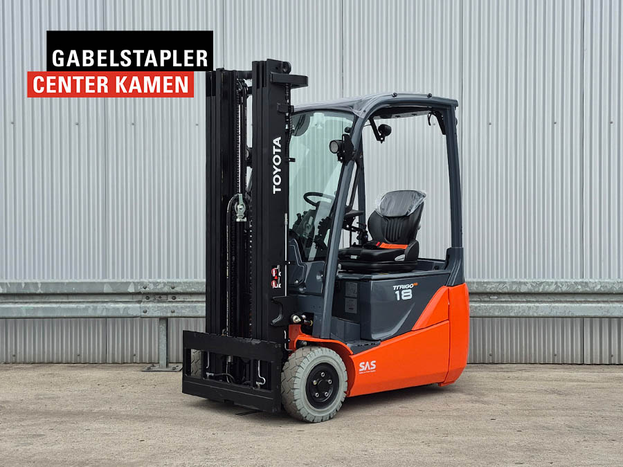 Toyota 8FBEK18T Elektro 3 Rad-Stapler www.gabelstapler-center.de