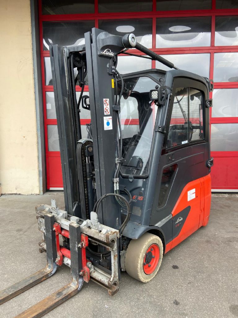 Linde-E16-02-Elektro 3 Rad-Stapler www.gabelstapler-graf.de