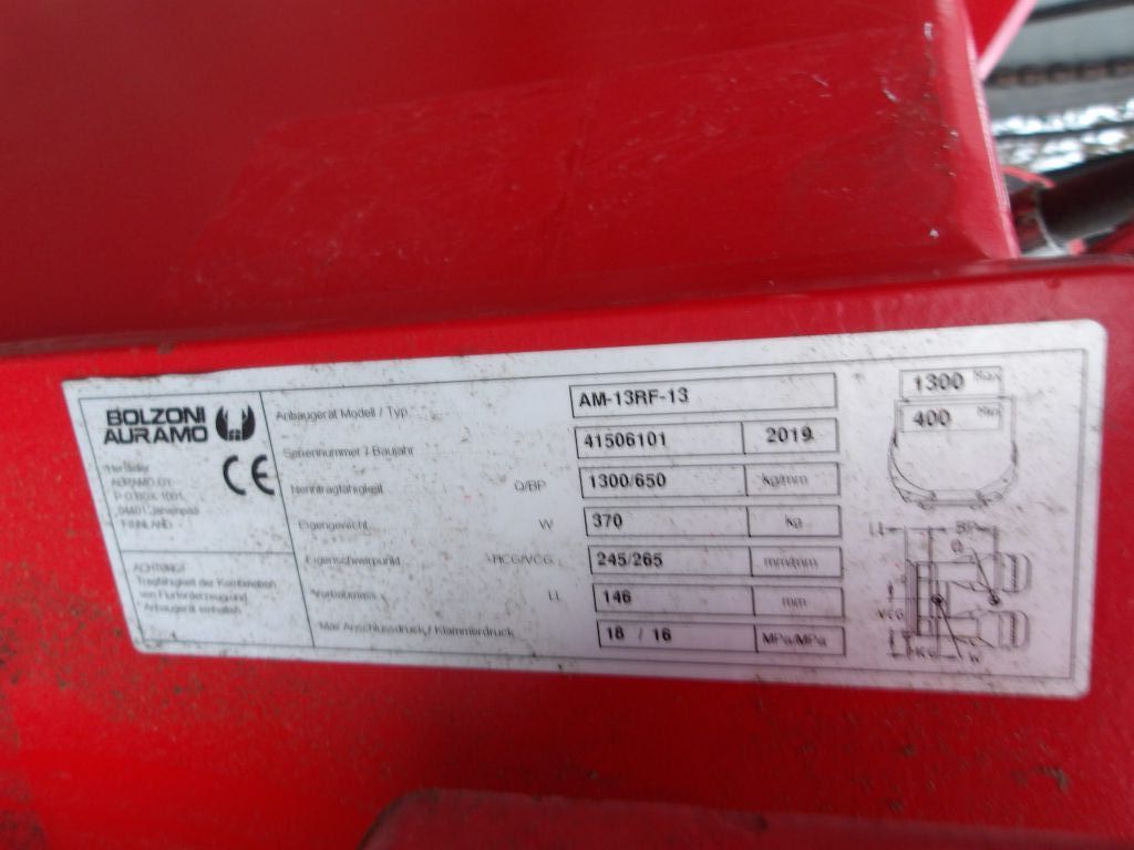 Bolzoni-AM 13RF 13-Rollenklammer www.gabelstapler-graf.de
