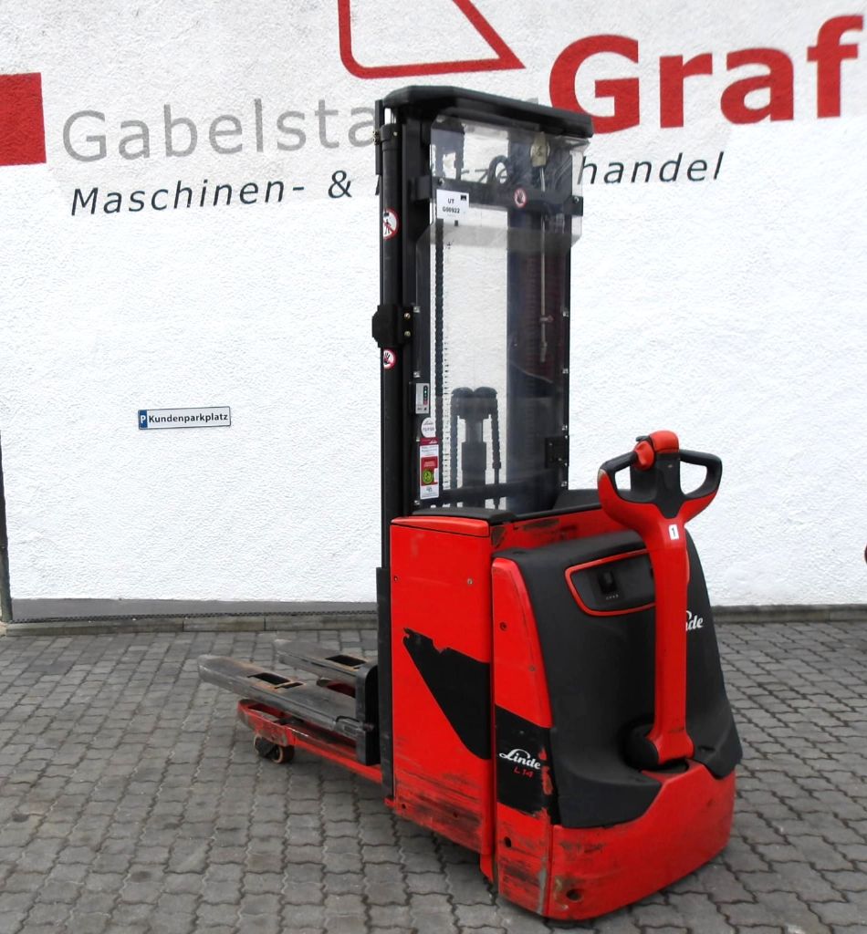 Linde-L14 -Hochhubwagen www.gabelstapler-graf.de