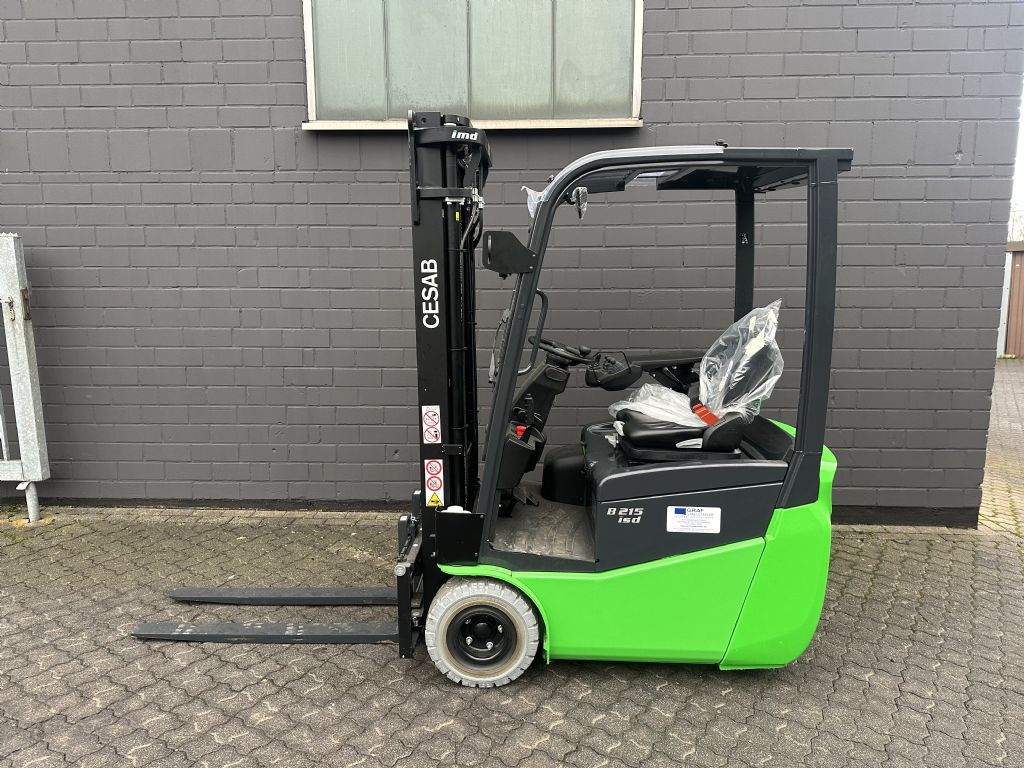 Cesab B215 Elektro 3 Rad-Stapler www.graf-gabelstapler.de