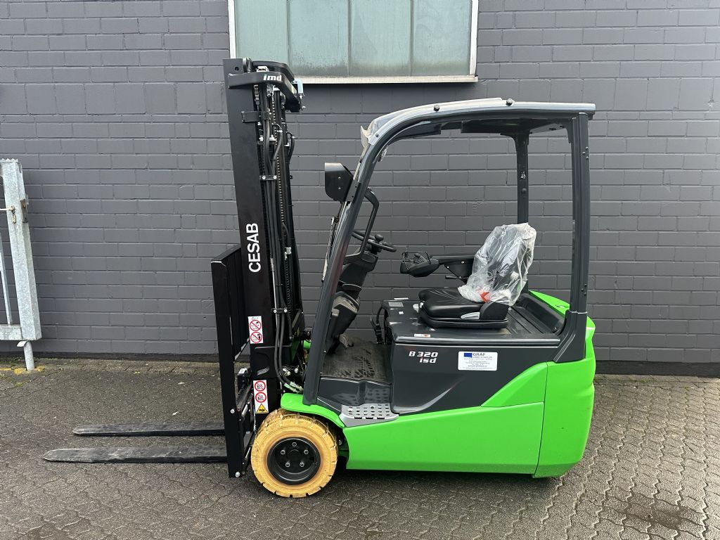 Cesab B320II Elektro 3 Rad-Stapler www.graf-gabelstapler.de