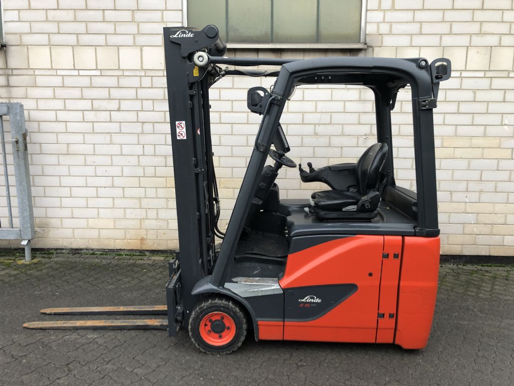 Linde E16H-02 Elektro 3 Rad-Stapler www.graf-gabelstapler.de