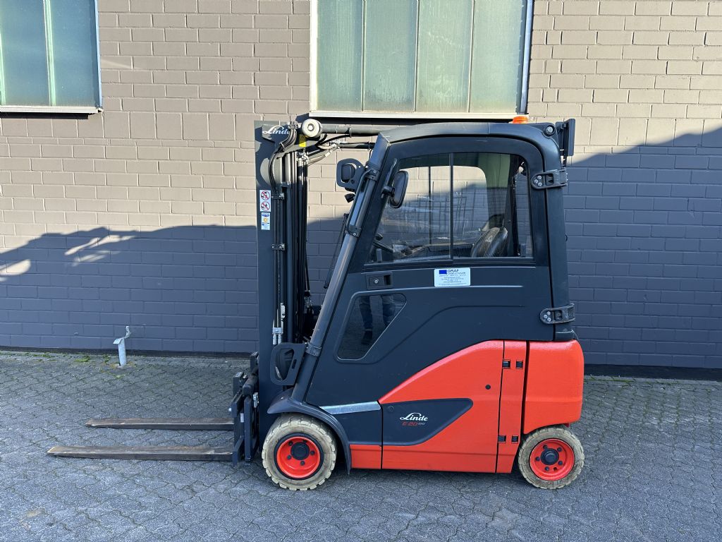 Linde E20PH-02 Elektro 4 Rad-Stapler www.graf-gabelstapler.de