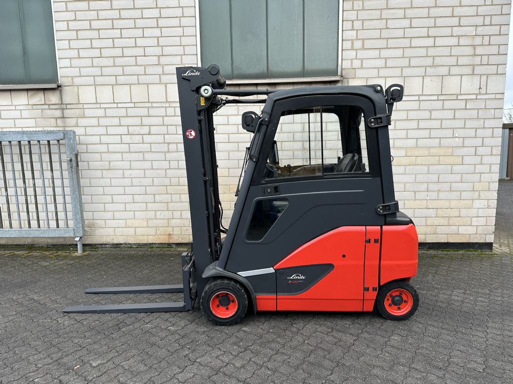 Linde E20PHL-02 Elektro 4 Rad-Stapler www.graf-gabelstapler.de