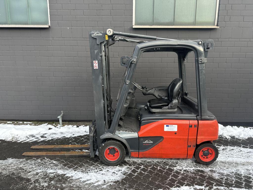 Linde E20PL-02 Elektro 4 Rad-Stapler www.graf-gabelstapler.de