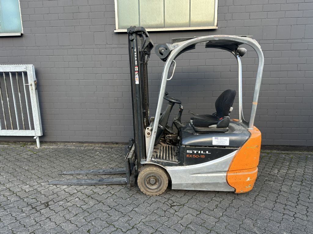 Still RX50-15 Elektro 3 Rad-Stapler www.graf-gabelstapler.de Still RX50-15 Elektro 3 Rad-Stapler www.graf-gabelstapler.de