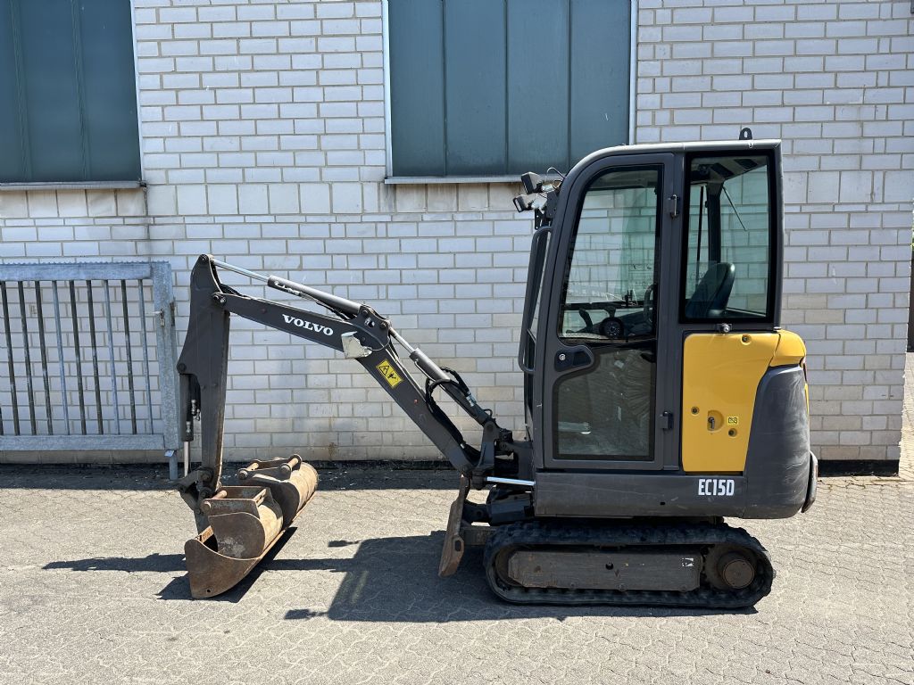 Volvo EC15D Minibagger www.graf-gabelstapler.de