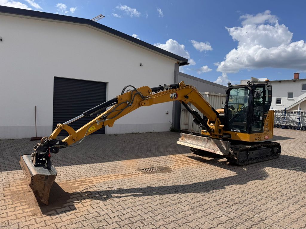 Caterpillar 306CR Baujahr 2021 / Stunden 223 / NEUWERTIG / Kamera Kettenbagger www.gst-logistic.com