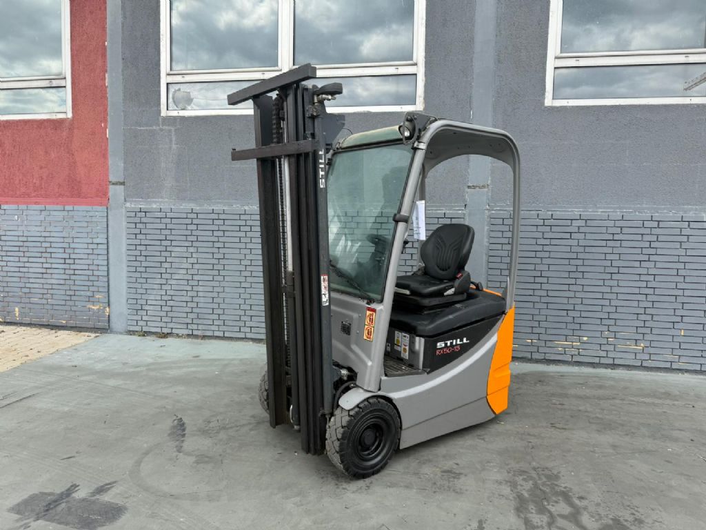 Still RX50-13/Baujahr 2016/ Stunden 715/ Mast Defekt Elektro 3 Rad-Stapler www.gst-logistic.com