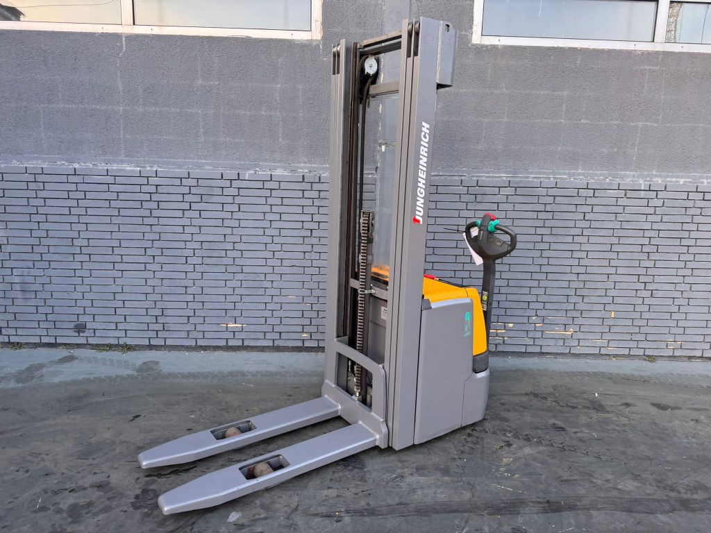 Jungheinrich EJC 214 Lithium Baujahr 2018/ TRIPLEX 5,35 M / TOP ZUSTAND High Lift stacker www.gst-logistic.com