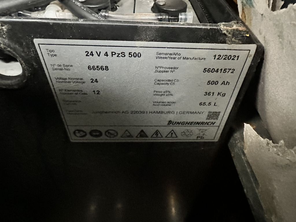 Jungheinrich ESD 120 Baujahr 2014 HH 1660 Akku 2021 Hochhubwagen www.gst-logistic.com Jungheinrich ESD 120 Baujahr 2014 HH 1660 Akku 2021 Hochhubwagen www.gst-logistic.com