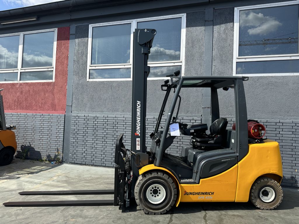 Jungheinrich TFG 435s Baujahr 2014 / Stunden 20784 / HH 6,5 M TRIPLEX Treibgasstapler www.gst-logistic.com